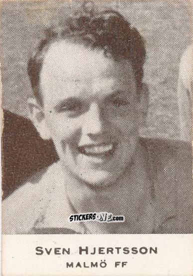 Figurina Sven Hjertsson - Allsvenskan 1950-1951 n. 209 - Alifabolaget
