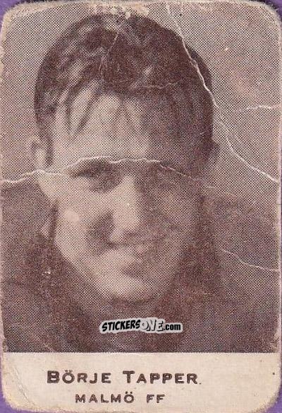 Figurina Börje Tapper - Allsvenskan 1950-1951 n. 210 - Alifabolaget
