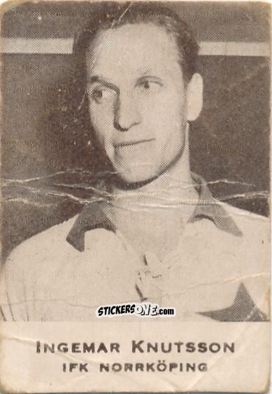 Cromo Ingemar Knutsson - Allsvenskan 1950-1951 n. 212 - Alifabolaget
