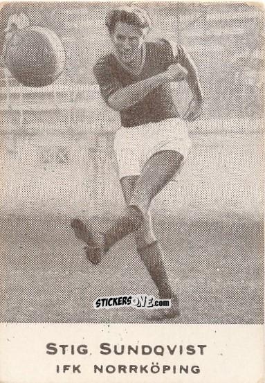 Cromo Stig Sundqvist - Allsvenskan 1950-1951 n. 214 - Alifabolaget
