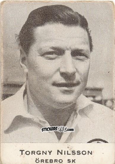 Figurina Torgny Nilsson - Allsvenskan 1951-1952 n. 10 - Alifabolaget
