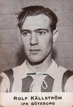 Figurina Rolf Källström - Allsvenskan 1951-1952 n. 13 - Alifabolaget
