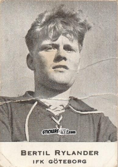 Figurina Bertil Rylander - Allsvenskan 1951-1952 n. 19 - Alifabolaget

