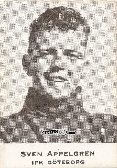 Figurina Sven Appelgren - Allsvenskan 1951-1952 n. 23 - Alifabolaget
