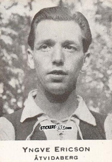 Figurina Yngve Ericson - Allsvenskan 1951-1952 n. 29 - Alifabolaget
