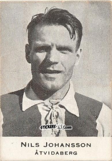 Figurina Nils Johansson - Allsvenskan 1951-1952 n. 30 - Alifabolaget
