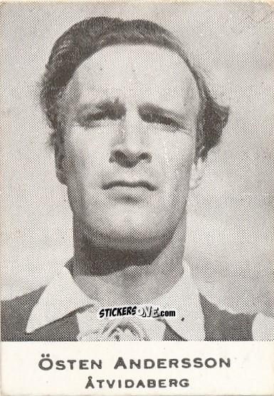 Figurina Östen Andersson - Allsvenskan 1951-1952 n. 35 - Alifabolaget
