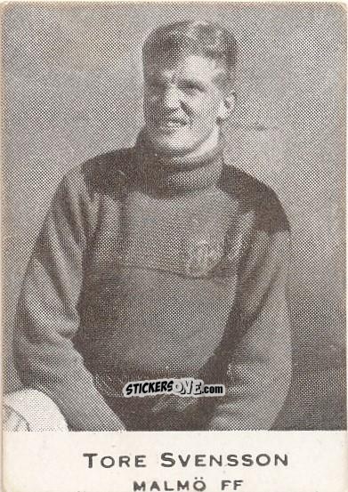 Figurina Tore Svensson - Allsvenskan 1951-1952 n. 37 - Alifabolaget
