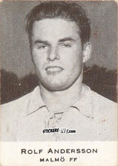Figurina Rolf Andersson - Allsvenskan 1951-1952 n. 38 - Alifabolaget
