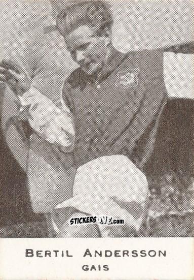 Figurina Bertil Andersson - Allsvenskan 1951-1952 n. 40 - Alifabolaget
