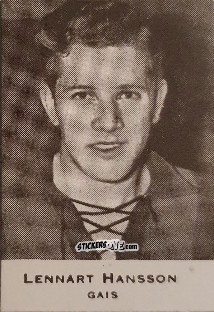 Figurina Lennart Hansson - Allsvenskan 1951-1952 n. 42 - Alifabolaget
