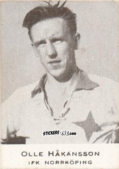 Cromo Olle Håkansson - Allsvenskan 1951-1952 n. 44 - Alifabolaget
