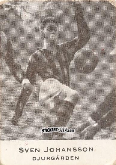 Figurina Sven Johansson - Allsvenskan 1951-1952 n. 45 - Alifabolaget
