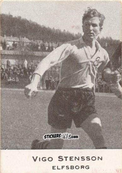 Figurina Vigo Stensson - Allsvenskan 1951-1952 n. 50 - Alifabolaget
