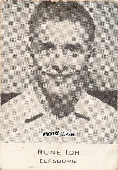 Figurina Rune ldh - Allsvenskan 1951-1952 n. 57 - Alifabolaget
