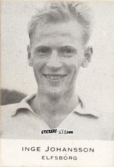 Figurina Inge Johansson - Allsvenskan 1951-1952 n. 58 - Alifabolaget

