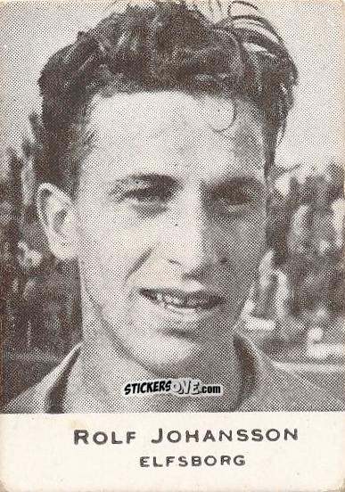 Figurina Rolf Johansson - Allsvenskan 1951-1952 n. 59 - Alifabolaget
