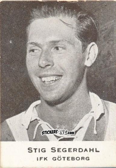 Figurina Stig Segerdahl - Allsvenskan 1951-1952 n. 63 - Alifabolaget
