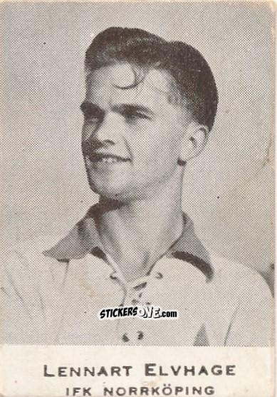 Cromo Lennart Elvhage - Allsvenskan 1951-1952 n. 67 - Alifabolaget
