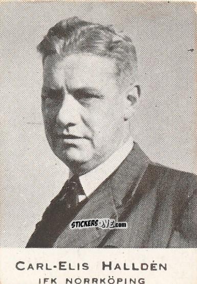 Cromo Carl-Elis Halldén - Allsvenskan 1951-1952 n. 68 - Alifabolaget
