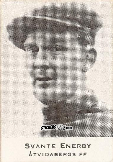 Figurina Svante Enerby - Allsvenskan 1951-1952 n. 69 - Alifabolaget

