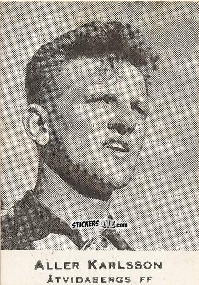 Figurina Aller Karlsson - Allsvenskan 1951-1952 n. 71 - Alifabolaget
