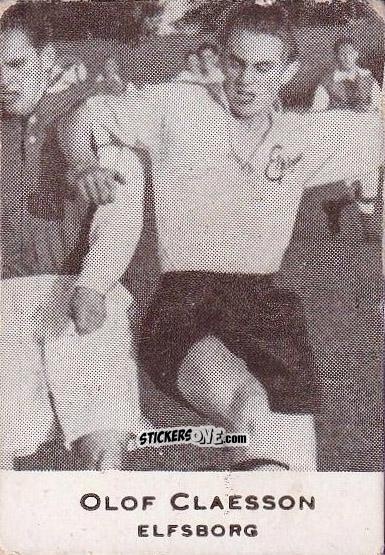 Figurina Olof Claesson - Allsvenskan 1951-1952 n. 82 - Alifabolaget
