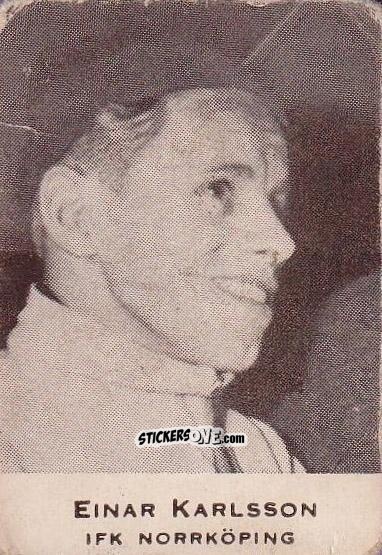 Cromo Einar Karlsson - Allsvenskan 1951-1952 n. 95 - Alifabolaget
