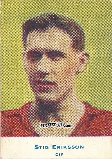 Figurina Stig Eriksson - Allsvenskan 1953-1956 n. 2 - Alifabolaget
