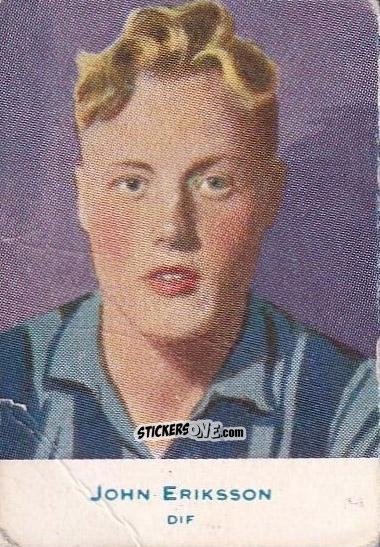 Figurina John Eriksson - Allsvenskan 1953-1956 n. 5 - Alifabolaget
