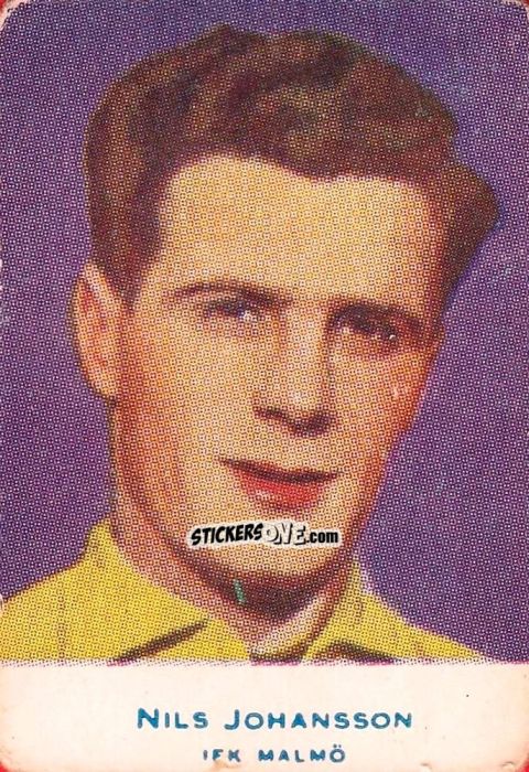 Cromo Nils Johansson - Allsvenskan 1953-1956 n. 15 - Alifabolaget
