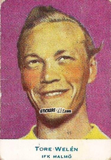 Cromo Tore Welén - Allsvenskan 1953-1956 n. 18 - Alifabolaget
