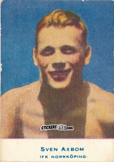Cromo Sven Axbom - Allsvenskan 1953-1956 n. 23 - Alifabolaget
