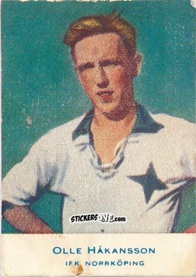 Cromo Olle Håkansson - Allsvenskan 1953-1956 n. 30 - Alifabolaget
