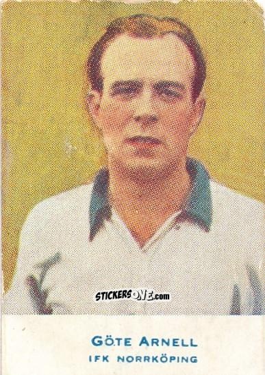 Cromo Göte Arnell - Allsvenskan 1953-1956 n. 31 - Alifabolaget
