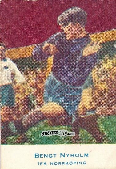 Cromo Bengt Nyholm - Allsvenskan 1953-1956 n. 32 - Alifabolaget
