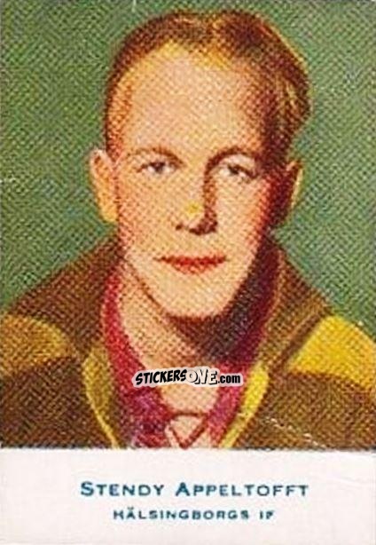 Figurina Stendy Appeltoft - Allsvenskan 1953-1956 n. 34 - Alifabolaget

