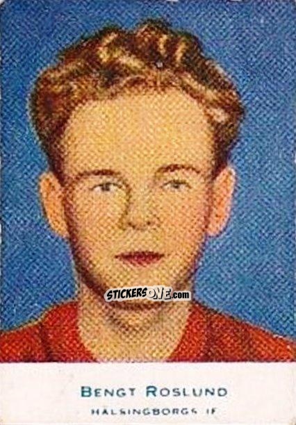 Figurina Bengt Roslund - Allsvenskan 1953-1956 n. 36 - Alifabolaget
