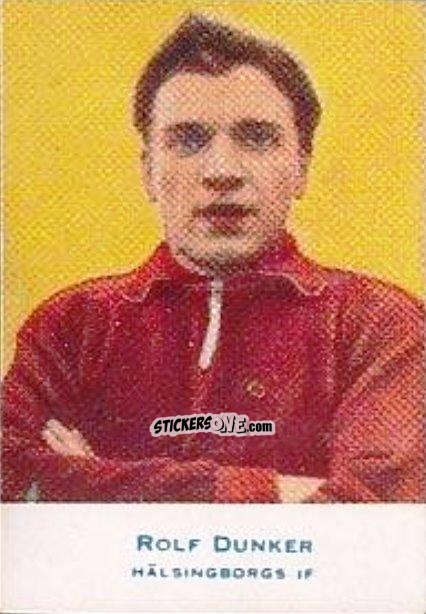 Figurina Rolf Dunker - Allsvenskan 1953-1956 n. 37 - Alifabolaget
