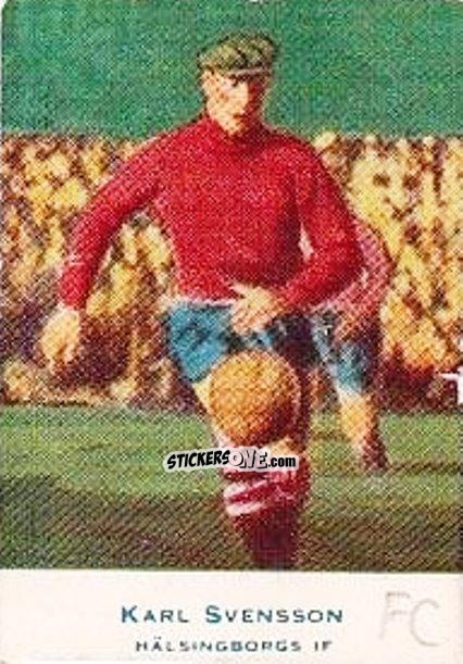 Cromo Karl Svensson - Allsvenskan 1953-1956 n. 39 - Alifabolaget

