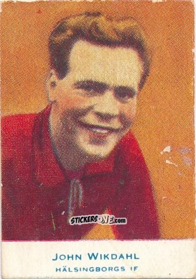 Figurina John Wikdahl - Allsvenskan 1953-1956 n. 41 - Alifabolaget
