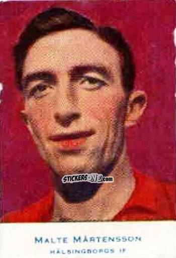 Figurina Malte Mårtensson - Allsvenskan 1953-1956 n. 44_1 - Alifabolaget
