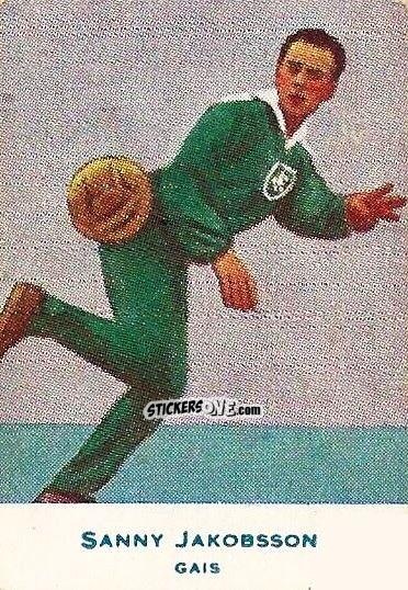 Figurina Sanny Jakobsson - Allsvenskan 1953-1956 n. 53 - Alifabolaget
