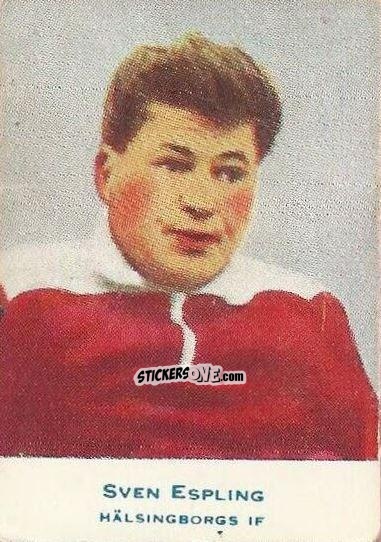 Figurina Sven Espling - Allsvenskan 1953-1956 n. 55 - Alifabolaget
