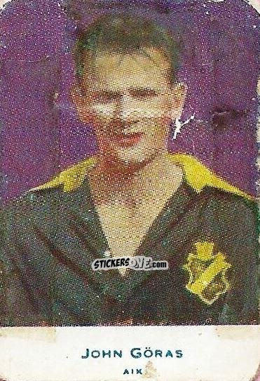 Figurina John Göras - Allsvenskan 1953-1956 n. 58 - Alifabolaget
