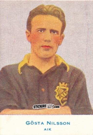Figurina Gösta Nilsson - Allsvenskan 1953-1956 n. 63 - Alifabolaget
