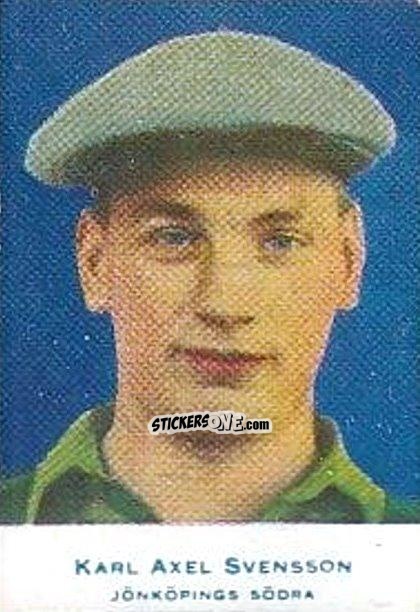 Figurina Karl Axel Svensson - Allsvenskan 1953-1956 n. 67 - Alifabolaget
