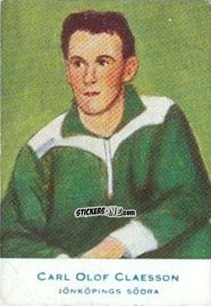 Figurina Carl Olof Claesson - Allsvenskan 1953-1956 n. 69 - Alifabolaget
