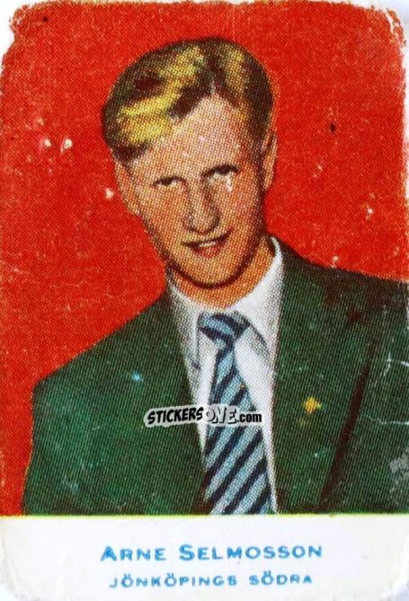 Sticker Arne Selmosson - Allsvenskan 1953-1956 n. 71 - Alifabolaget
