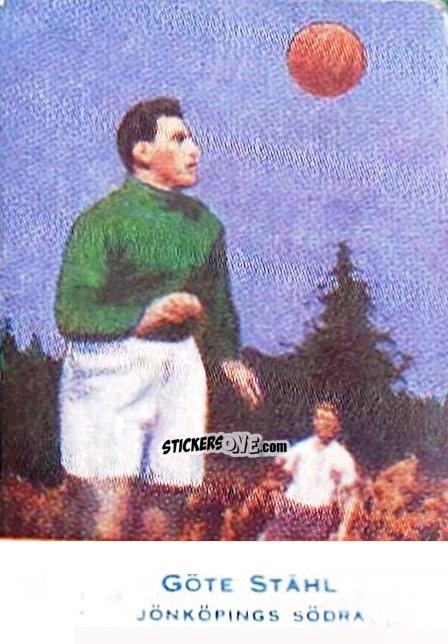Figurina Göte Ståhl - Allsvenskan 1953-1956 n. 72 - Alifabolaget
